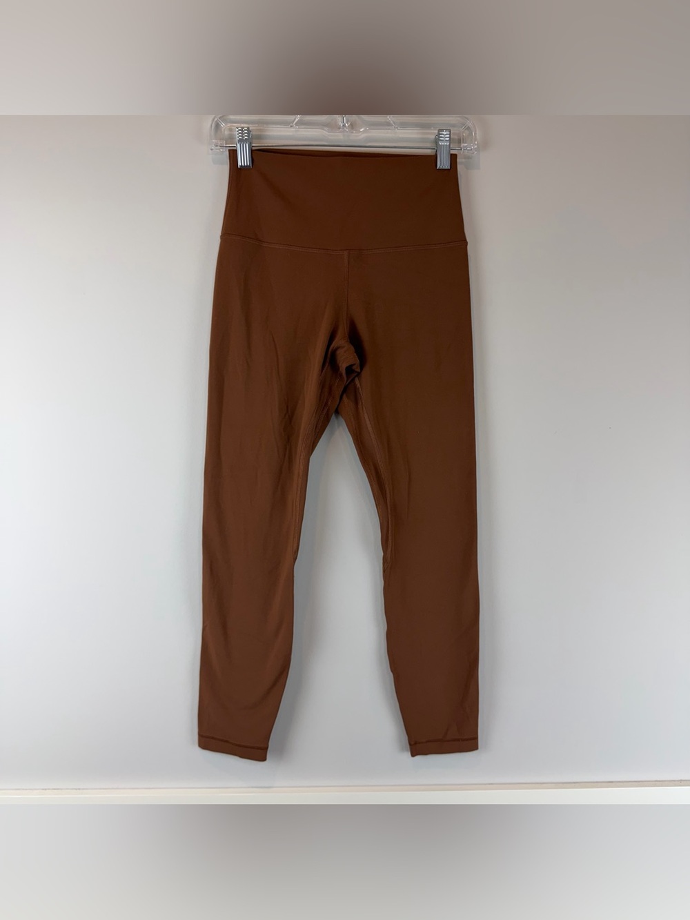 Lululemon Copper Brown Athletic Athleisure Preppy Align Pant Leggings Size 6